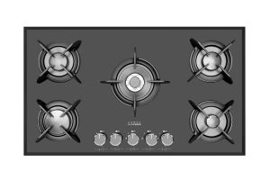 گاز صفحه شیشه ای مدل G338